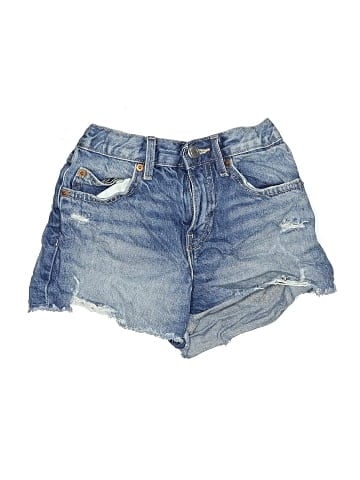 Zara Denim Shorts (view 1)