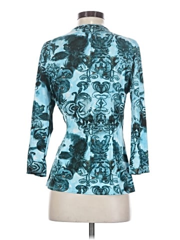 Essentials by Milano 3/4 Sleeve Blouse (view 2)