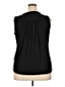 Notations 100% Polyester Black Sleeveless T-Shirt Size 3X - photo 2