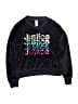 Justice 100% Polyester Black Sweatshirt Size 10 - photo 1