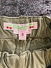 Bonpoint Solid Green Cargo Pants Size 4 - photo 3