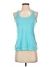 Layer 8 100% Polyester Teal Active Tank Size S - photo 1
