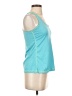 Layer 8 100% Polyester Teal Active Tank Size S - photo 4
