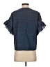 Drew Blue Short Sleeve Top Size S - photo 2