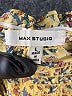 Max Studio 100% Polyester Paisley Yellow Casual Dress Size L - photo 7