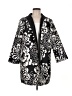 Chico's Print Black Coat Size M - photo 1