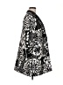 Chico's Print Black Coat Size M - photo 4