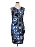 Cache Graphic Blue Cocktail Dress Size XL - photo 1