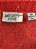 Mighty Fine 100% Polyester Red Cardigan Size S - photo 7