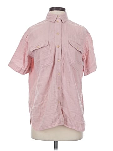 Madewell Lightspun Short-Sleeve Flap-Pocket Shirt (view 1)