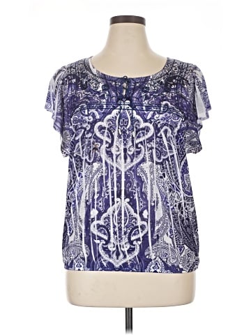DressBarn Short Sleeve Blouse (view 1)