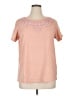 Basic Editions Pink Short Sleeve T-Shirt Size 1X - photo 1