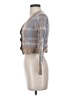 Madewell Plaid Blue Brown Cardigan Size S - photo 5
