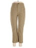 Pull&Bear Tweed Yellow Casual Pants Size XL - photo 1