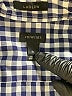 Crewcuts Checkered-gingham Blue Long Sleeve Button-Down Shirt Size 8 - photo 3