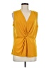 Alfani Yellow Sleeveless Blouse Size M - photo 1