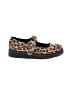 t.u.k. Animal Print Brown Flats Size 7 - photo 1