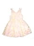 US Angels 100% Polyester Hearts Pink Dress Size 6 - photo 2