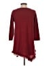 Sutton Studio 100% Cashmere Burgundy Poncho Size S - photo 2