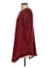 Sutton Studio 100% Cashmere Burgundy Poncho Size S - photo 5