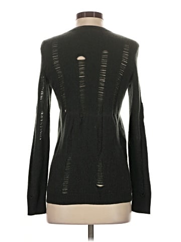 Aqua Cashmere Pullover Sweater (view 2)