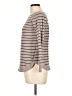 Pink Clover Stripes Gray Pullover Sweater Size L - photo 5