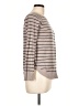 Pink Clover Stripes Gray Pullover Sweater Size L - photo 4