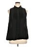 Spense 100% Polyester Black Sleeveless Blouse Size XL - photo 1