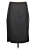 Theory Solid Gray Wool Skirt Size 10 - photo 2