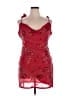 Missguided 100% Polyester Red Cocktail Dress Size XL - photo 1