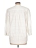J. McLaughlin Ivory 3/4 Sleeve Blouse Size L - photo 2