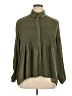 Design History 100% Polyester Green Long Sleeve Blouse Size 1X - photo 1