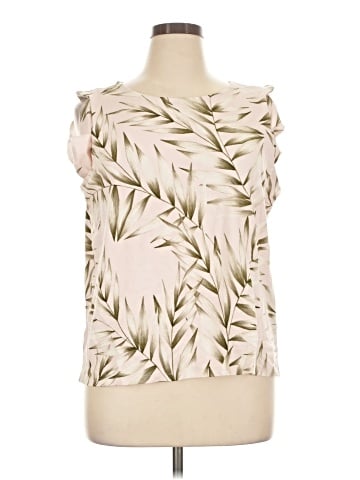 Ann Taylor Factory Sleeveless Blouse (view 1)