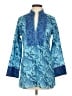 Bella 100% Cotton Blue Kimono Size S - photo 1