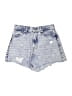 BDG Hearts Blue Denim Shorts Size 25 waist - photo 1