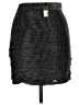Maje Metallic Black Formal Skirt Size EU (FR) 38 / US 6 - photo 2