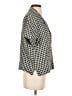 Quince 100% Linen Checkered-gingham Gray Short Sleeve Blouse Size S - photo 4