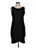 Leith Solid Black Casual Dress Size L - photo 1