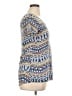 Lularoe Blue Short Sleeve Top Size 1X (Tall & Curvy) - photo 4
