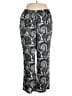 J.Crew Collection 100% Polyester Paisley Gray Casual Pants Size 16 - photo 1