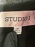 Studio 1 Solid Black Casual Dress Size 16 - photo 7