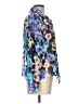 Ellen Tracy 100% Polyester Print Blue Long Sleeve Blouse Size L - photo 4
