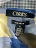 Chaps 100% Cotton Checkered-gingham Blue Long Sleeve Button-Down Shirt Size M - photo 7