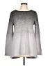 Simply Vera Vera Wang Metallic Silver Pullover Sweater Size L - photo 1