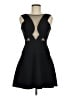 BCBGMAXAZRIA Argyle Black Cocktail Dress Size 6 - photo 1