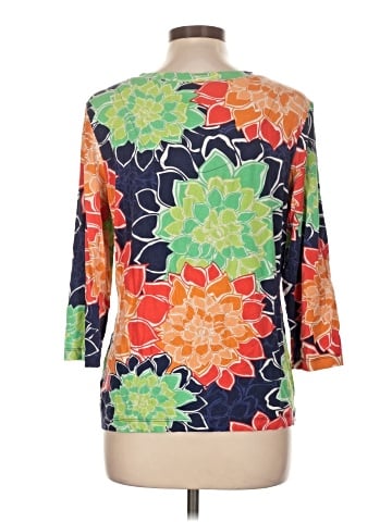 Chico's 3/4 Sleeve T-Shirt (view 2)