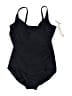 Talbots Solid Black One Piece Swimsuit Size 18 - photo 1