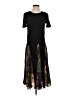 Zara Basic Graphic Black Casual Dress Size S - photo 1