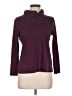 L.L.Bean 100% Cotton Burgundy Turtleneck Sweater Size M (petite) - photo 1