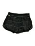 Lole 100% Polyester Plaid Black Shorts Size S - photo 1